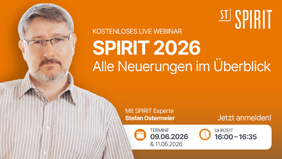 SPIRIT 2026 ist da – und wir zeigen Ihnen alles, was neu ist.