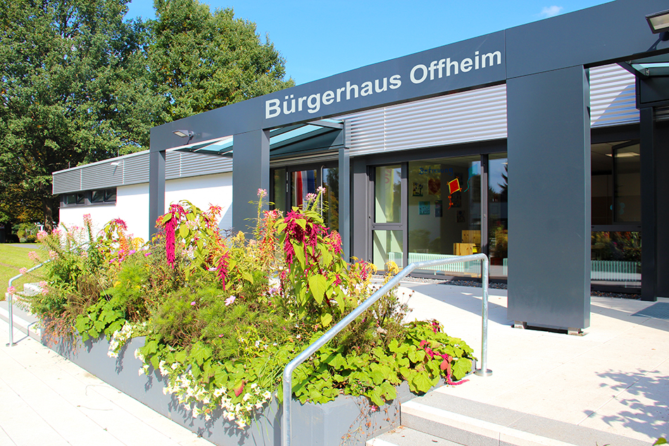 Haupteingang Bürgerhaus Offheim