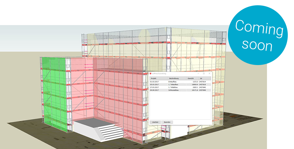 Scaffmax Gerustbausoftware Mit Kniff