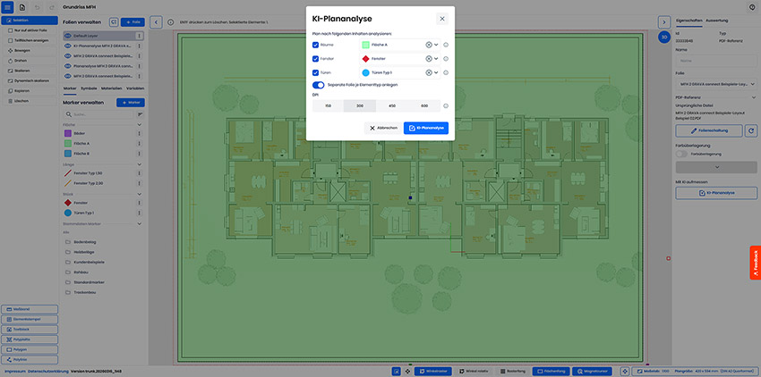 KI-Plananalyse in GRAVA&nbsp;connect