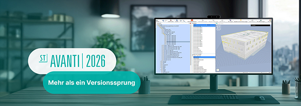 AVANTI 2026 – das neue AVA-Programm für alle HOAI Leistungsphasen