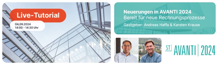 Neuerungen im aktuellen AVANTI 2024