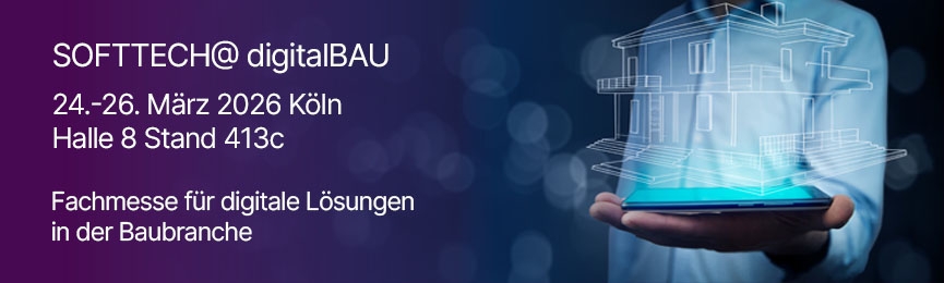 SOFTTECH auf der digitalBAU 2026 in Köln