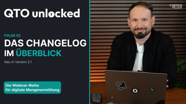 QTO unlocked: Neu in Version 2.1 – Das Changelog im Überblick | Folge 02
